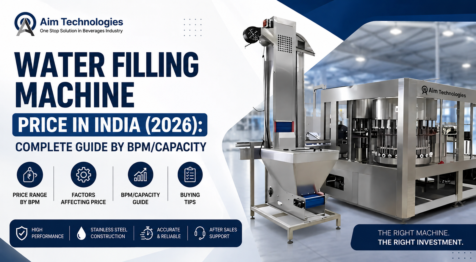 Water Filling Machine Price in India